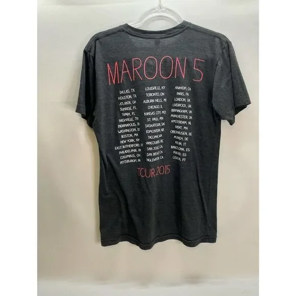 Maroon 5 Tour Graphic Tee - Black - Picture 3 of 5